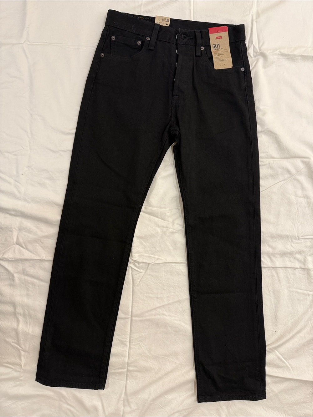 Levi's Black Men's Straight Jeans